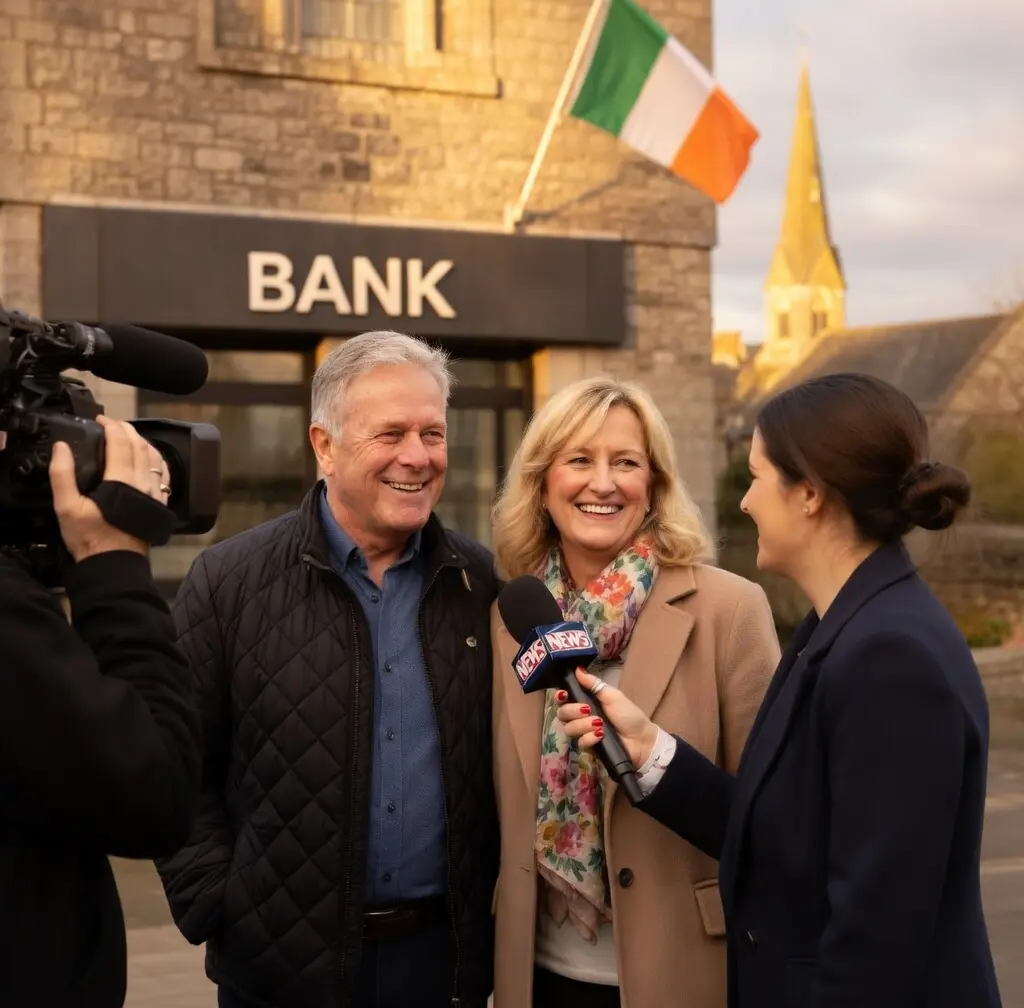 sheep grazing in Irish hills rolling green landscape
